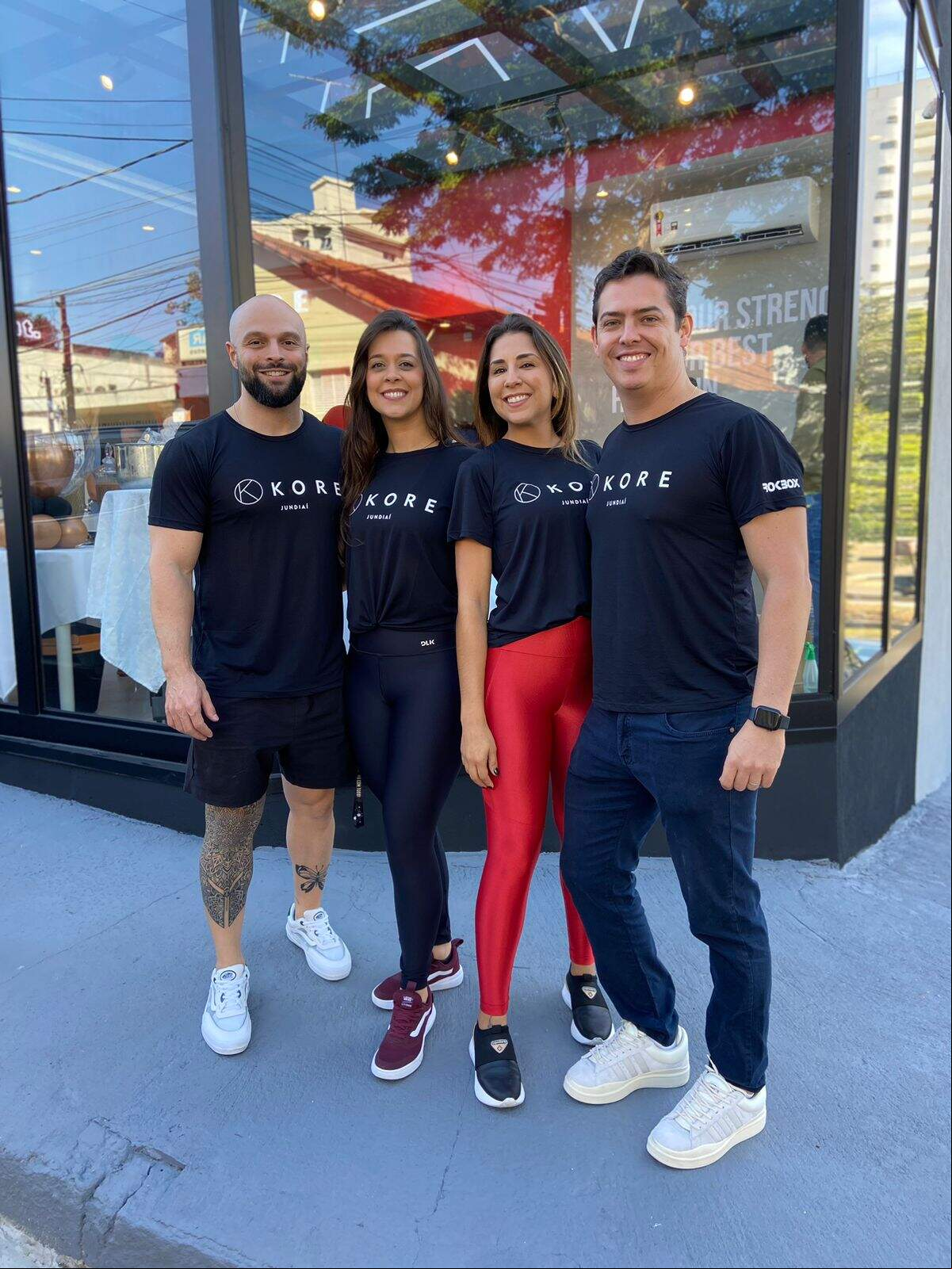 Erickson Scarapicchia, Nayara Cavali, Najila Ribeiro e Fernando Gebram