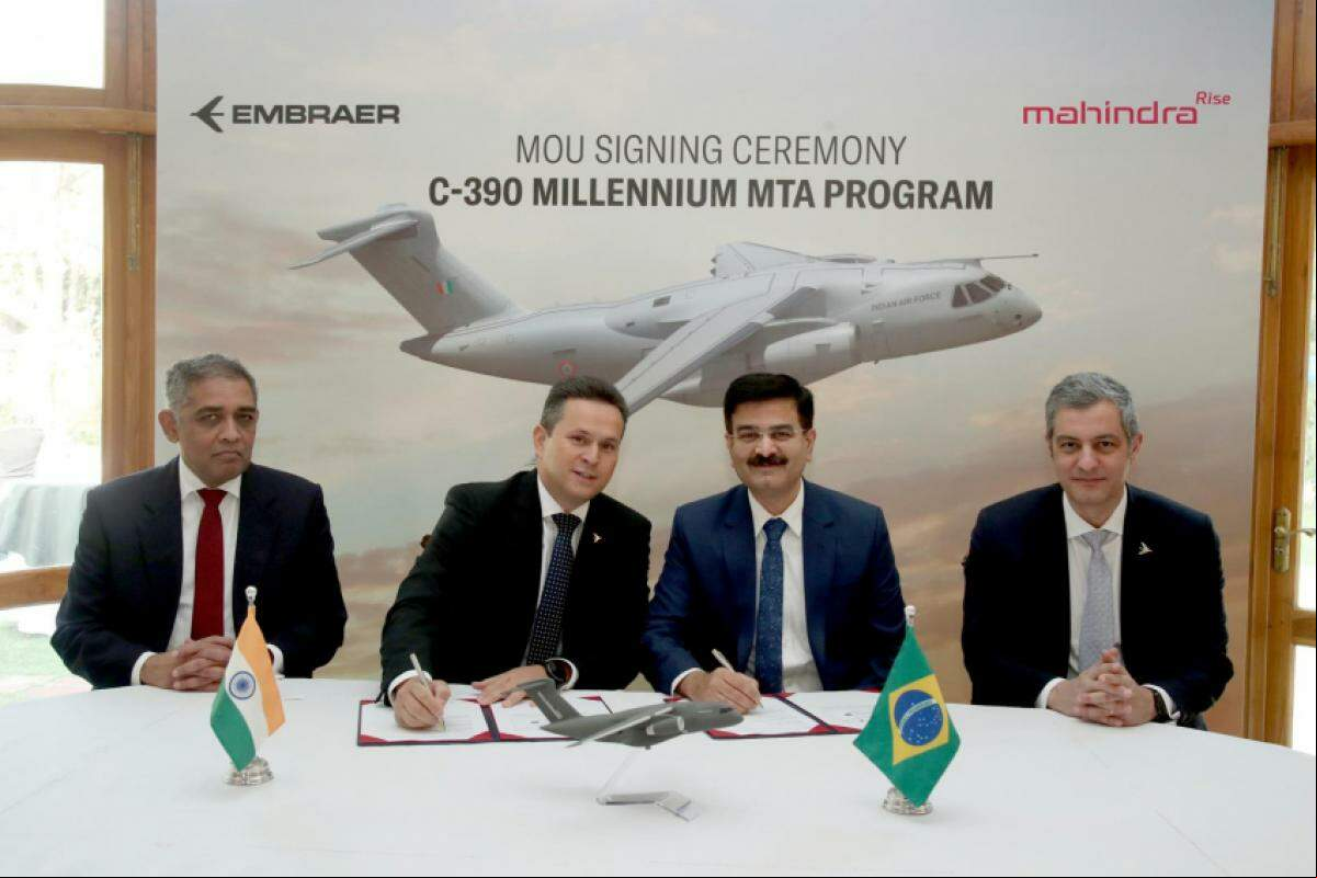 do acordo entre Embraer e Mahindra