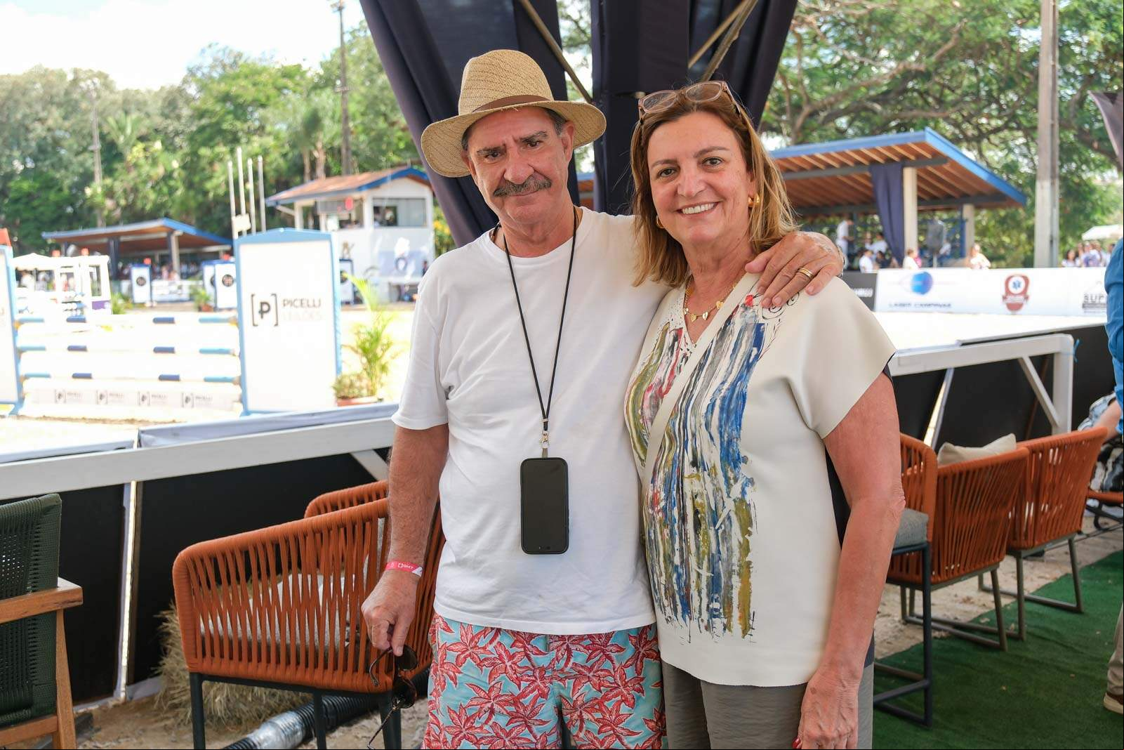 Mauro e Juliana Schwartzmann
