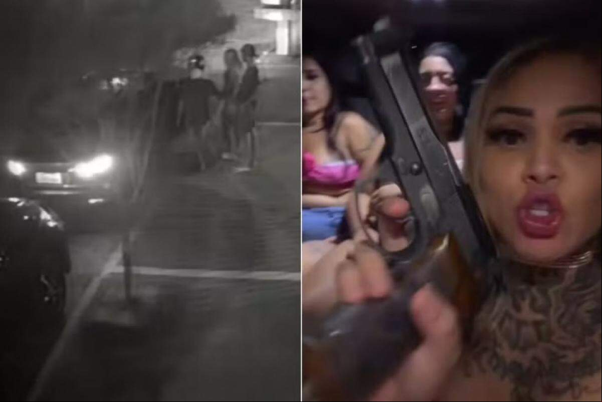 Conhecida como ‘Loira da BMW’, Núbia Lima disse que os assaltantes queriam o carro dela