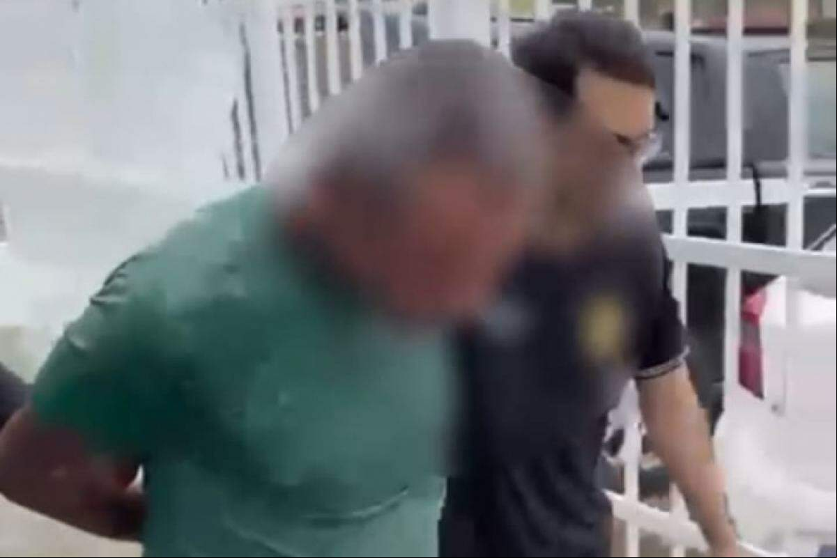 Ele foi preso em uma área de mata na zona rural de Mar Vermelho