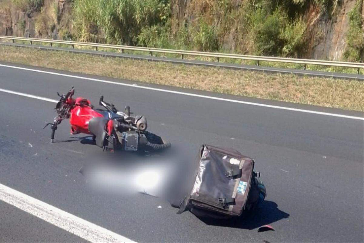 A colisão aconteceu na Rodovia dos Bandeirantes.